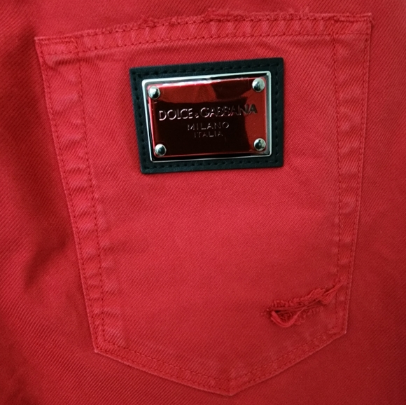 Dolce and Gabbana Ripped Jeans - Picture 4 of 7